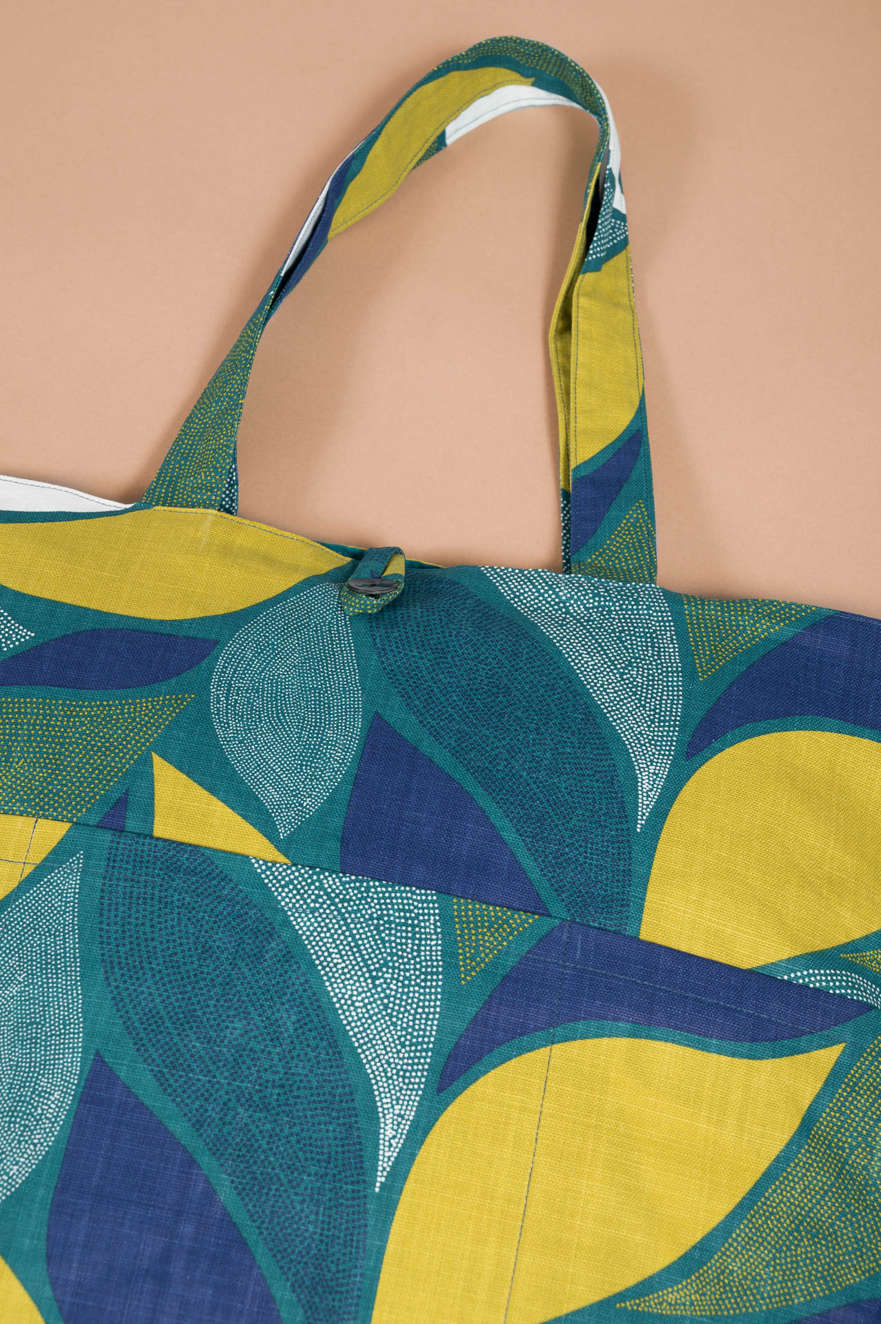 Lime green shopping bag – Image 3