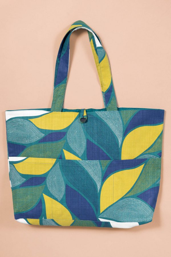 Sac à cabas vert citron