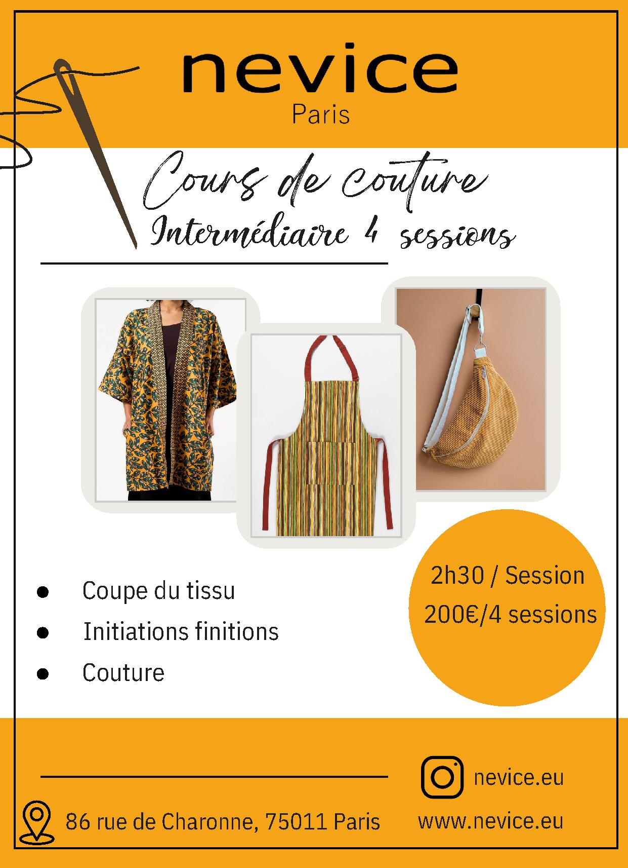 Sewing course - 4 sessions – Bild 3