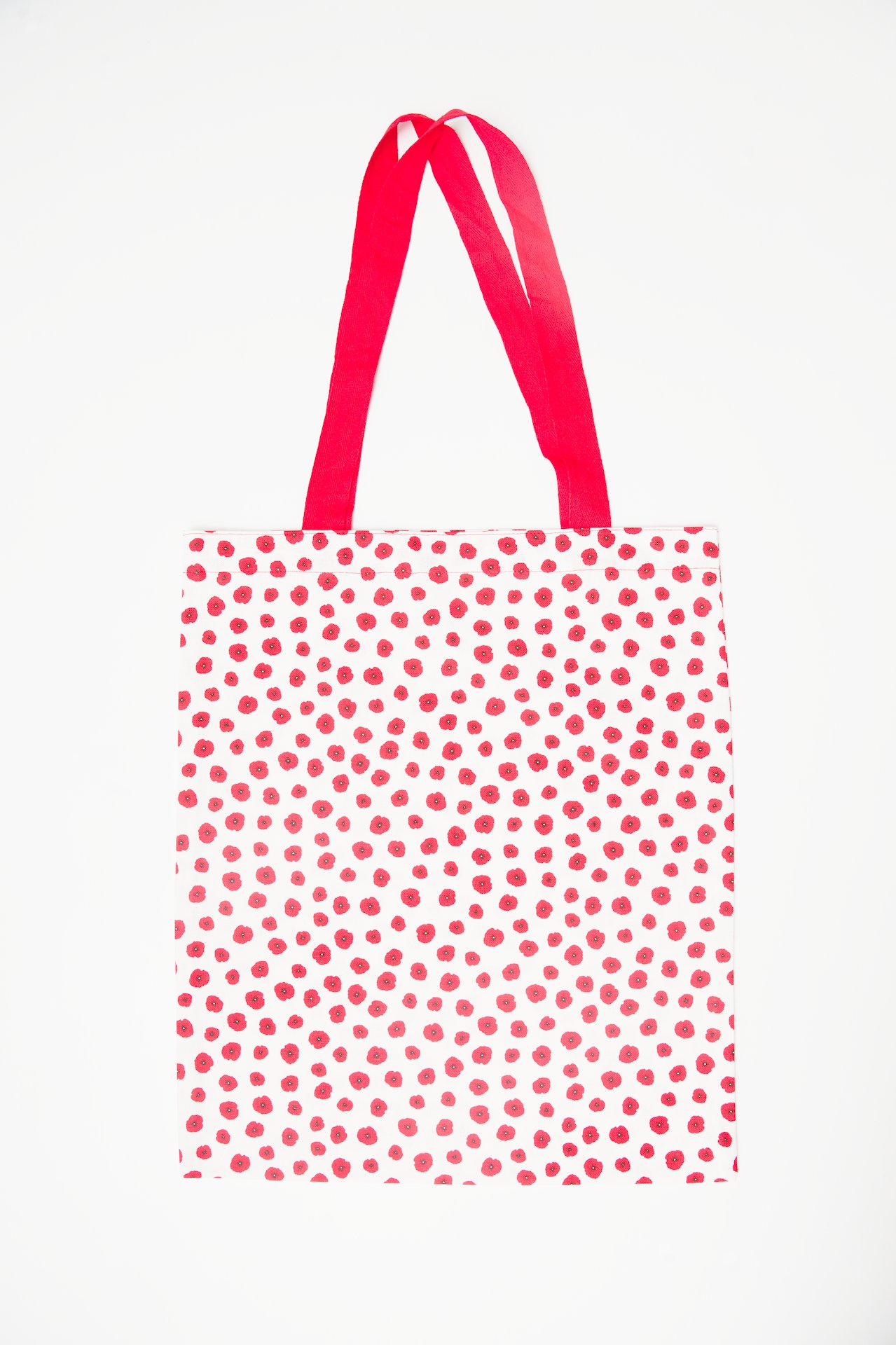 Tote Bag Papaveri (rouge fleuri)
