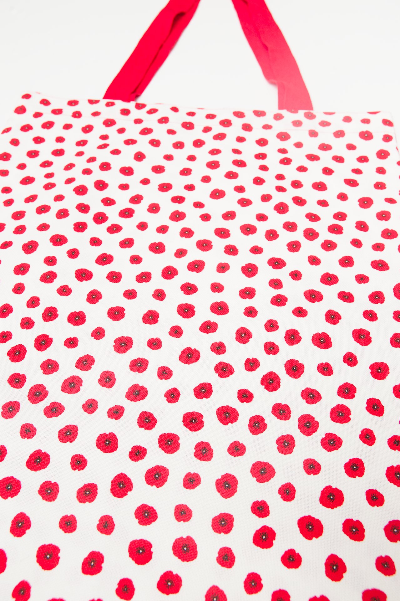 Papaveri Tote Bag (red floral) – Image 2