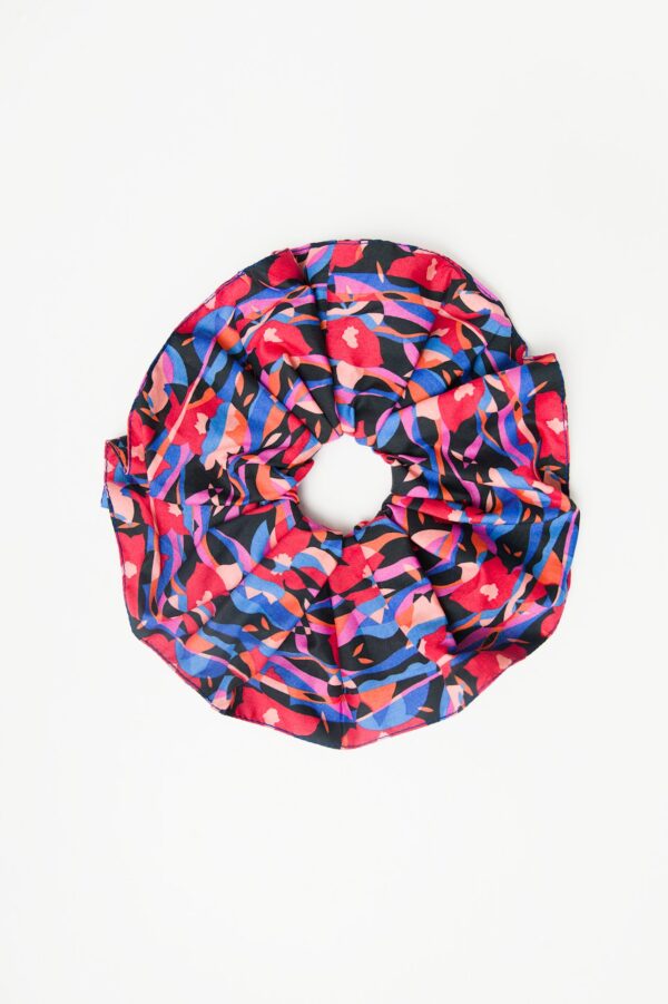 Chouchou rouge et bleu